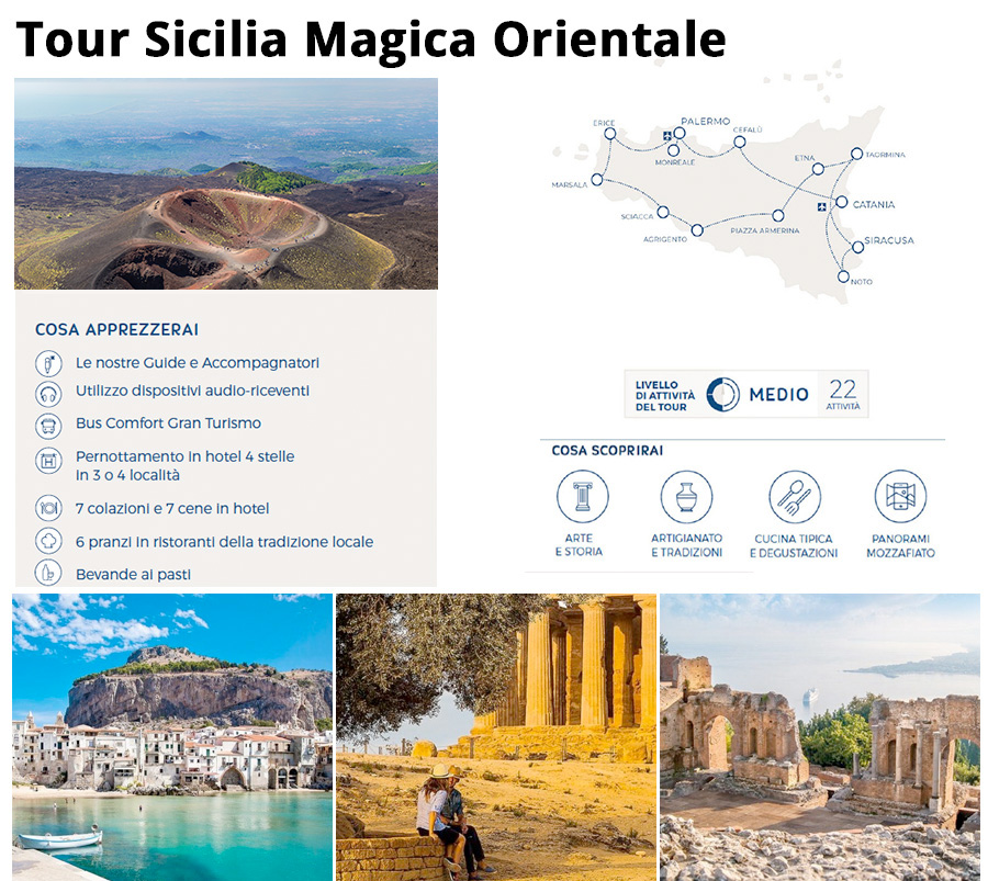 Tour Sicilia Magica Orientale