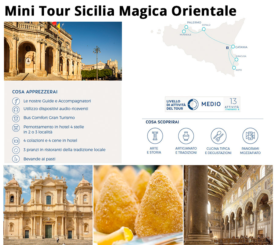 Mini Tour Sicilia Magica Orientale